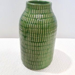 Crate & Barrel Verde Medium Vase